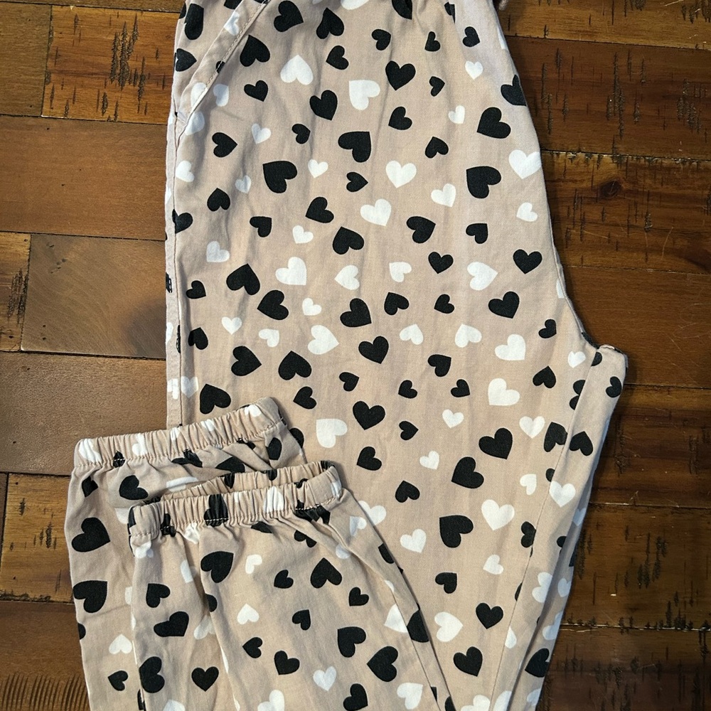 The Children's Place Tan Heart Print Kids Bottoms